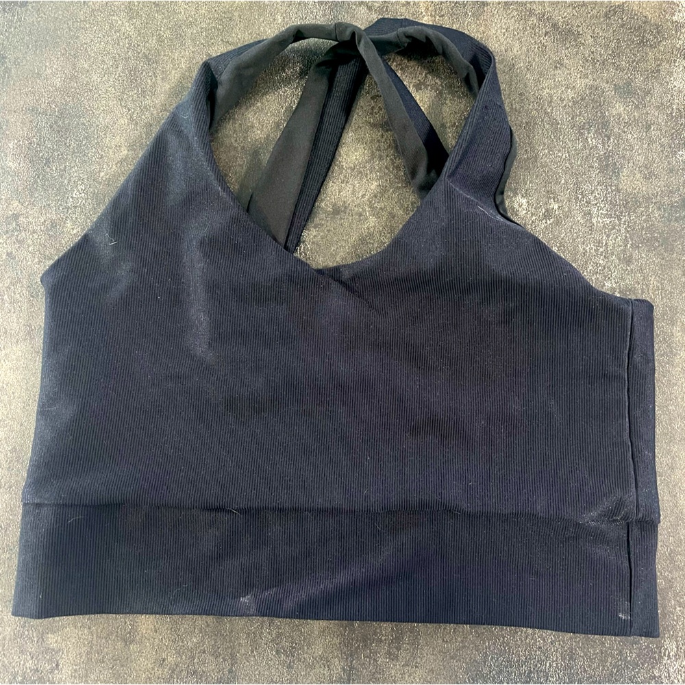 Bros cross high shine sports bra